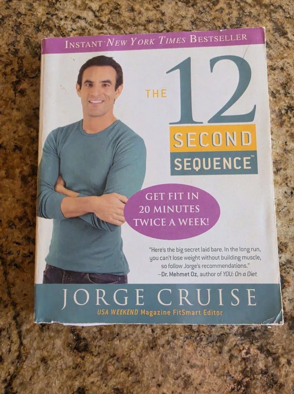 The 12 Second Sequence by Jorge Cruise - Exercise Manual Book EUC